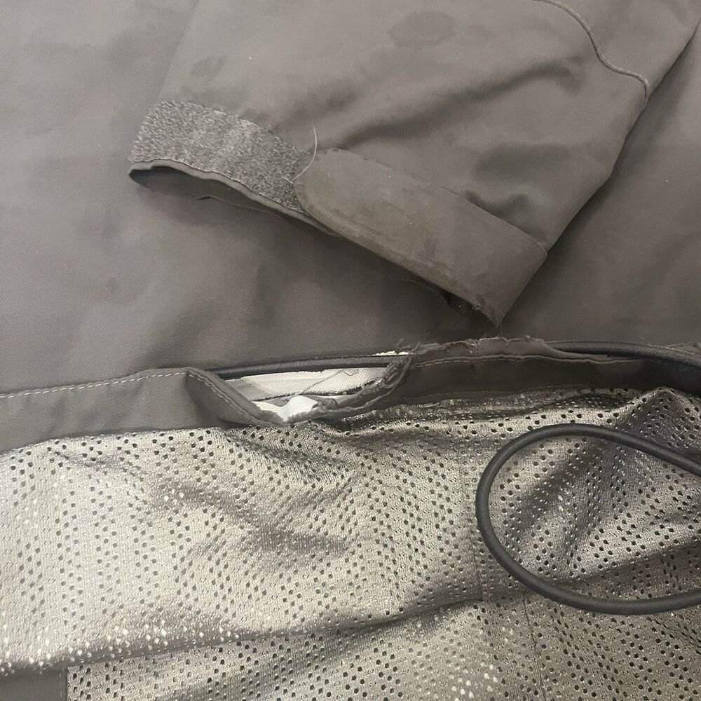 Patagonia Torrentshell H2NO Rain Shell Jacket Grey Hooded Full Zip Men's M READ - Picture 11 of 13